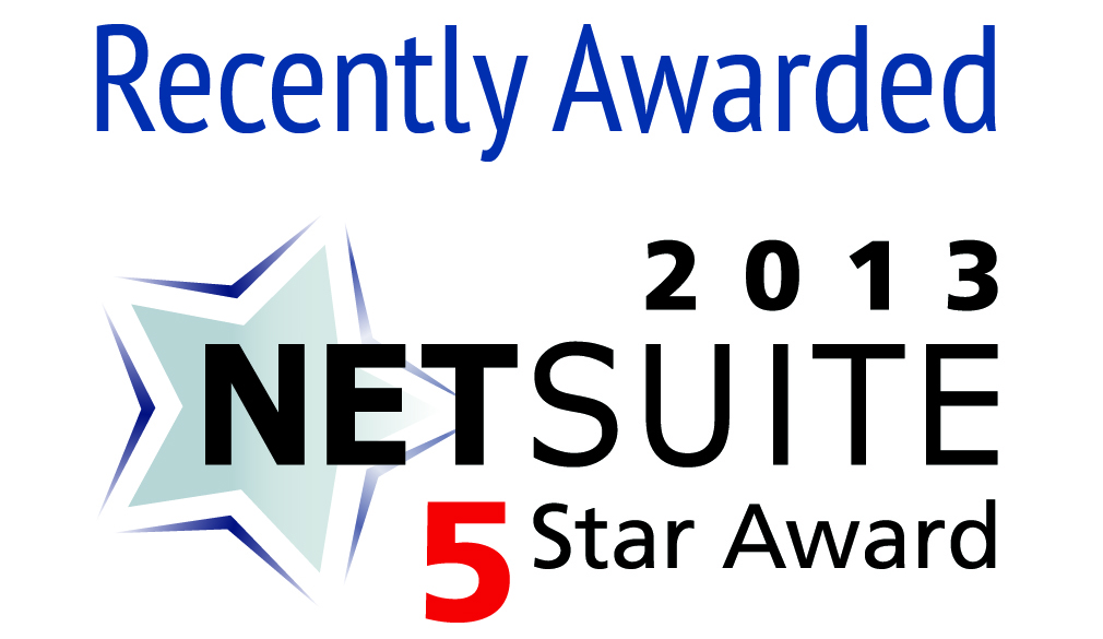 Recently Awarded 2013 NETSUITE 5 Star Award