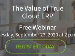 The Value of True Cloud ERP