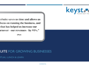 Lunch & Learn Video: NetSuite for Growing Businesses